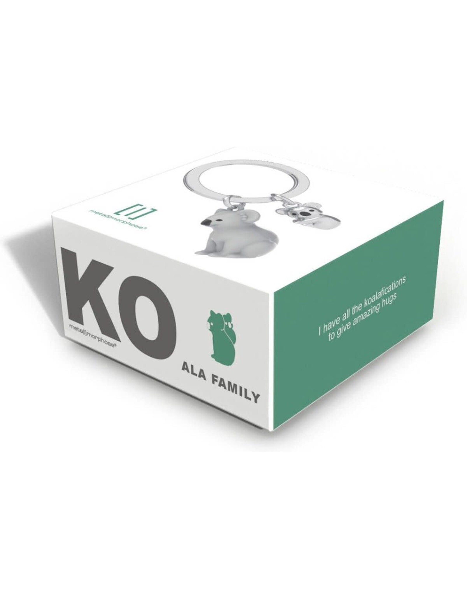 Meta(l)morphose Keyring - Koala Family