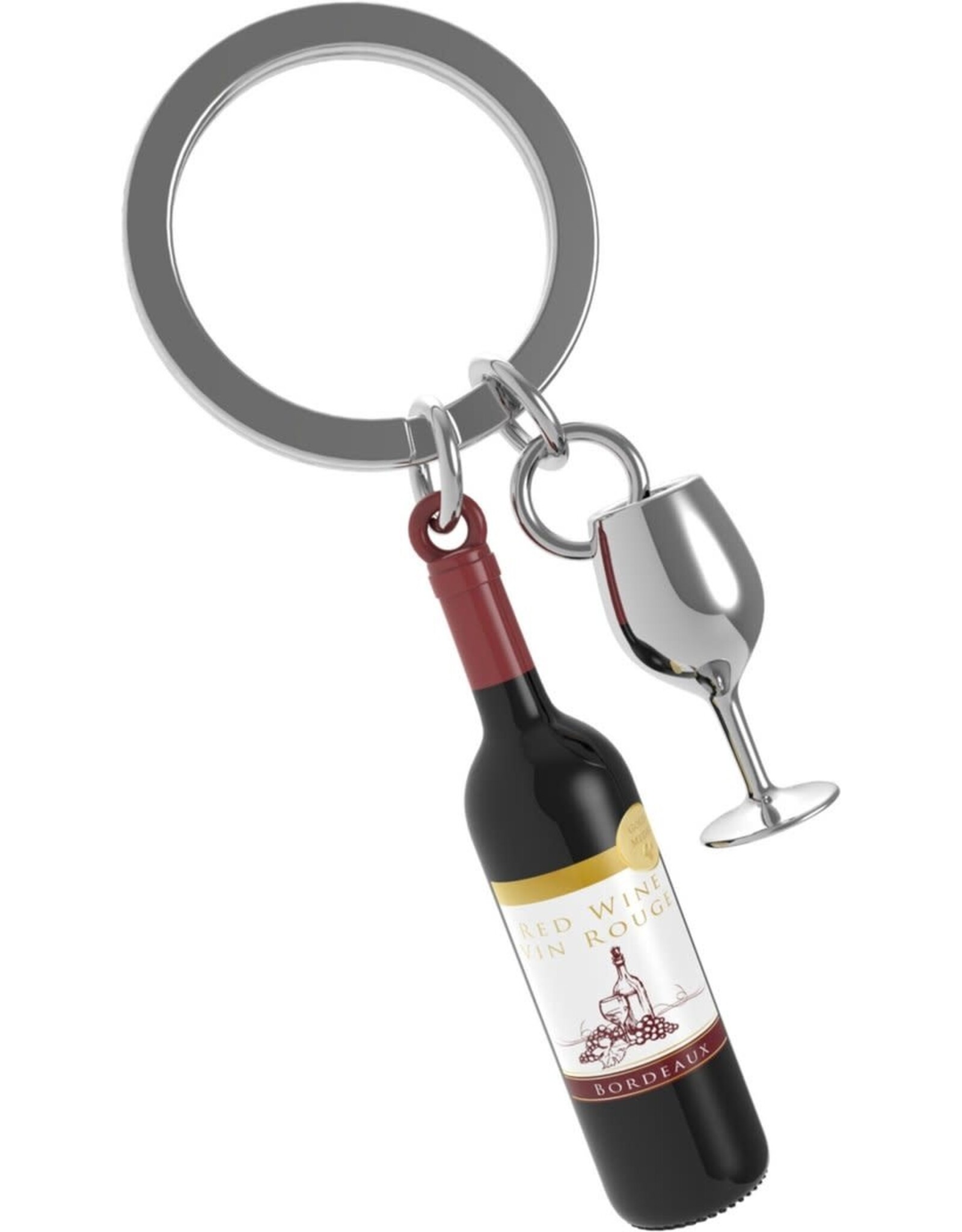 Meta(l)morphose Keyring - Red Wine