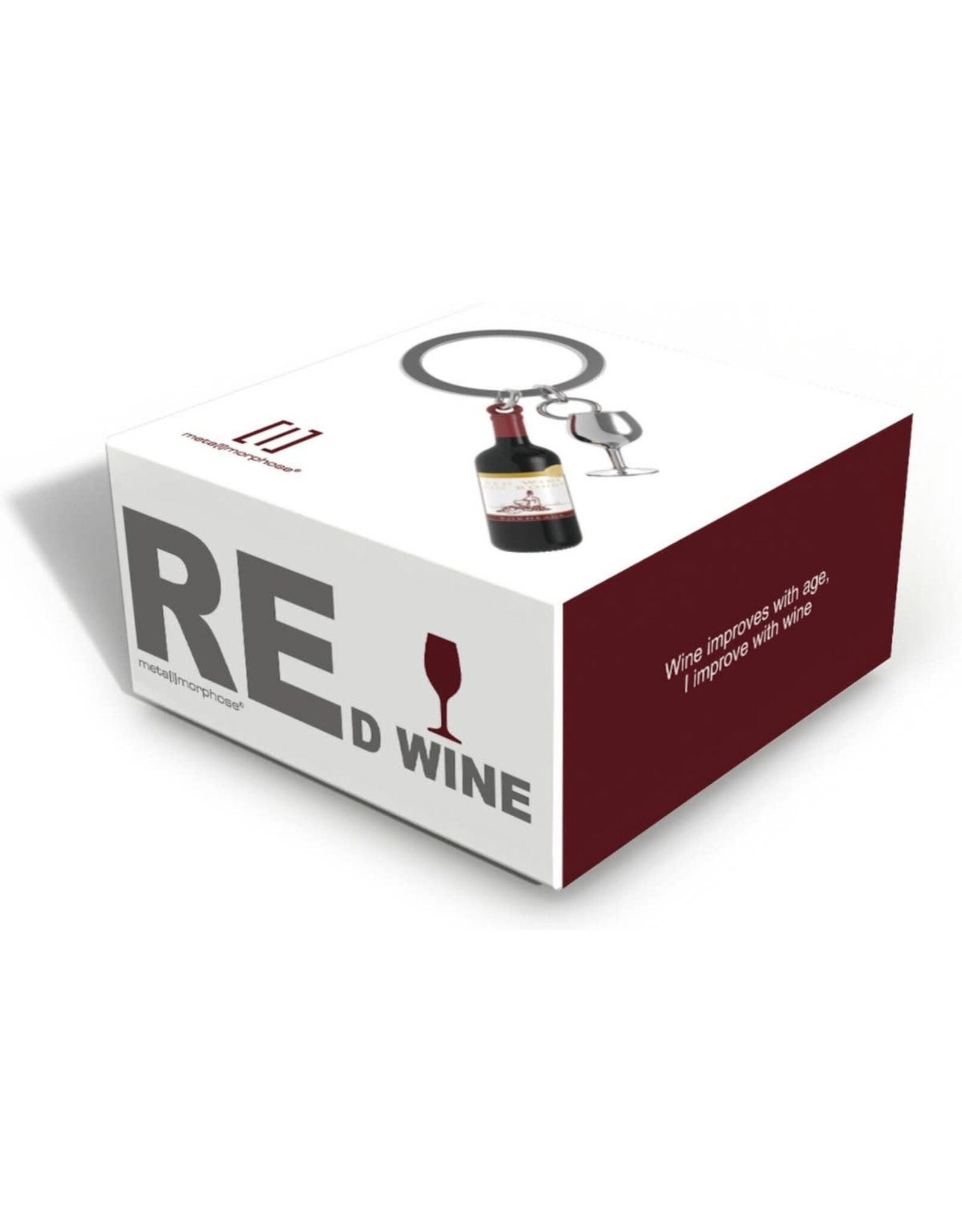 Meta(l)morphose Keyring - Red Wine