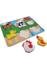 Dikke stukken puzzel Boerderij