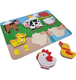 Dikke stukken puzzel Boerderij