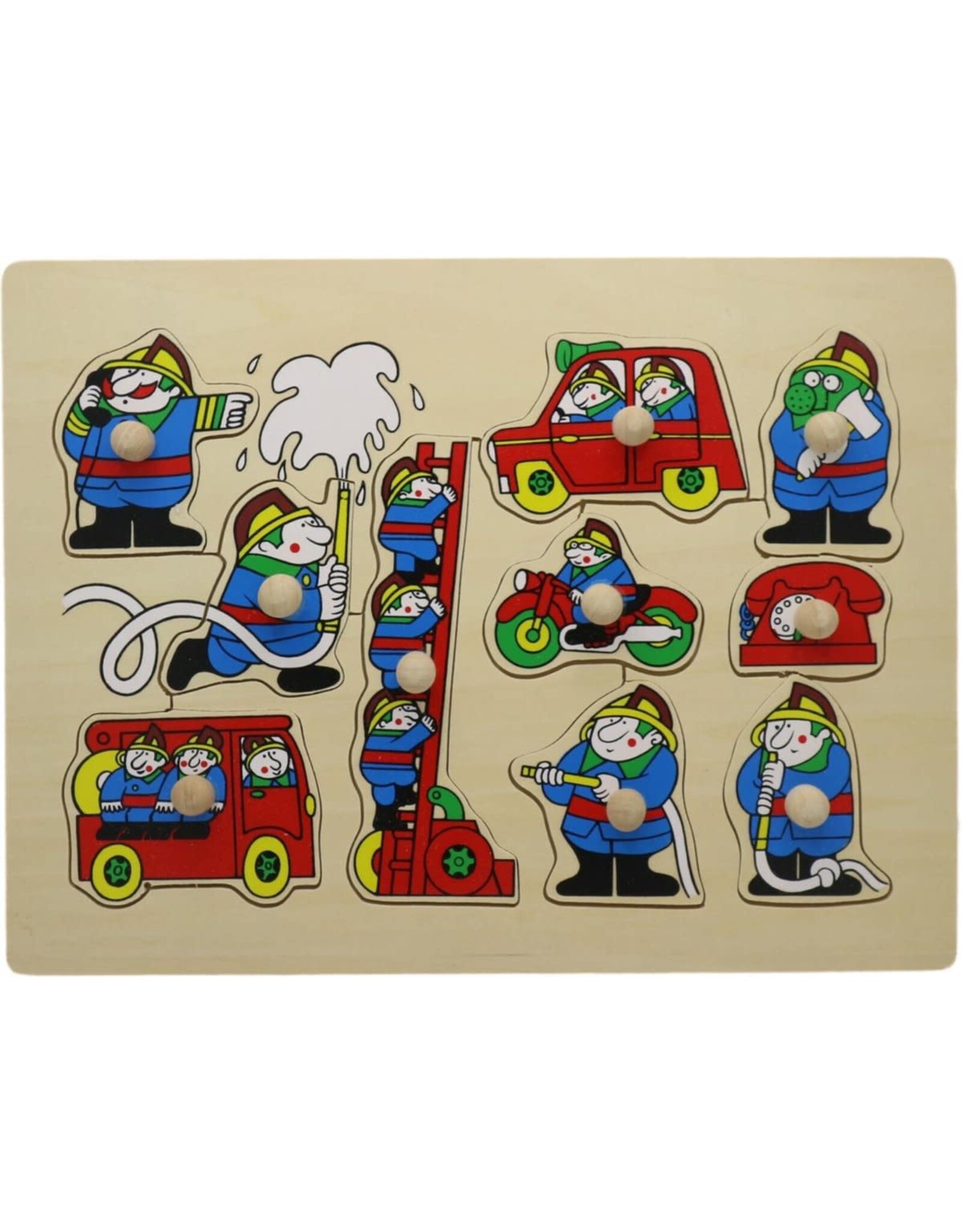 Knoppuzzel Brandweermannen