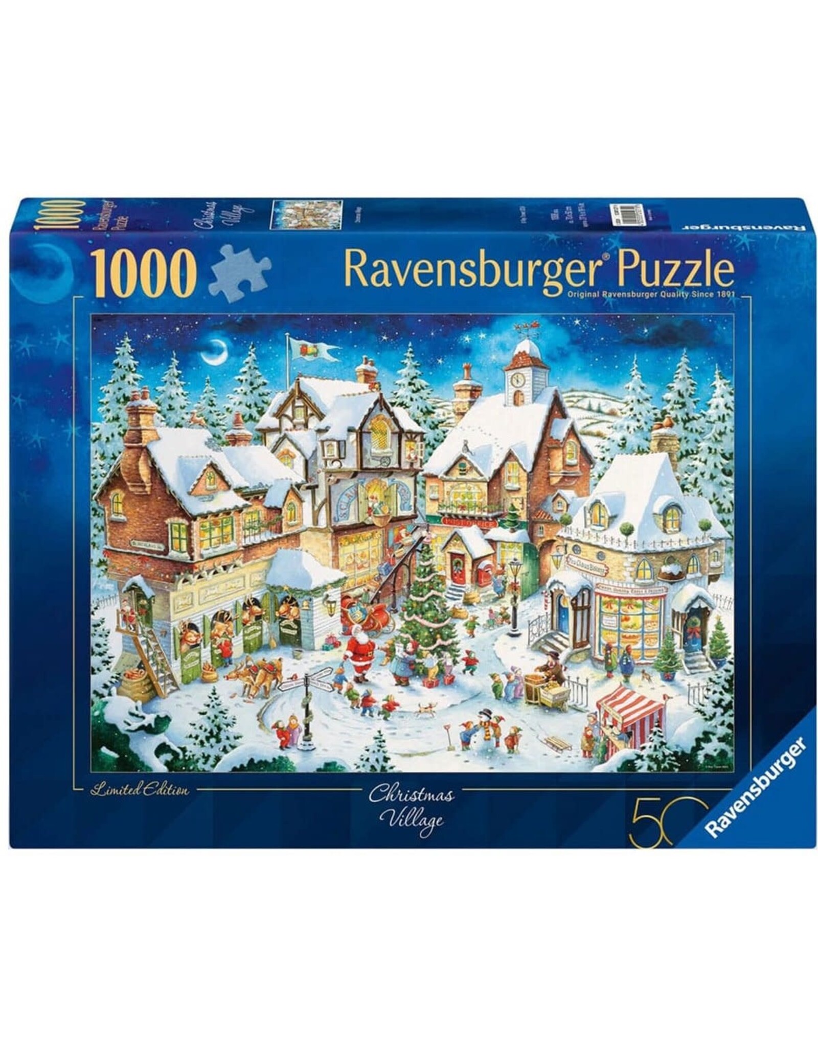 Ravensburger Christmas Village 1000 stukjes puzzel