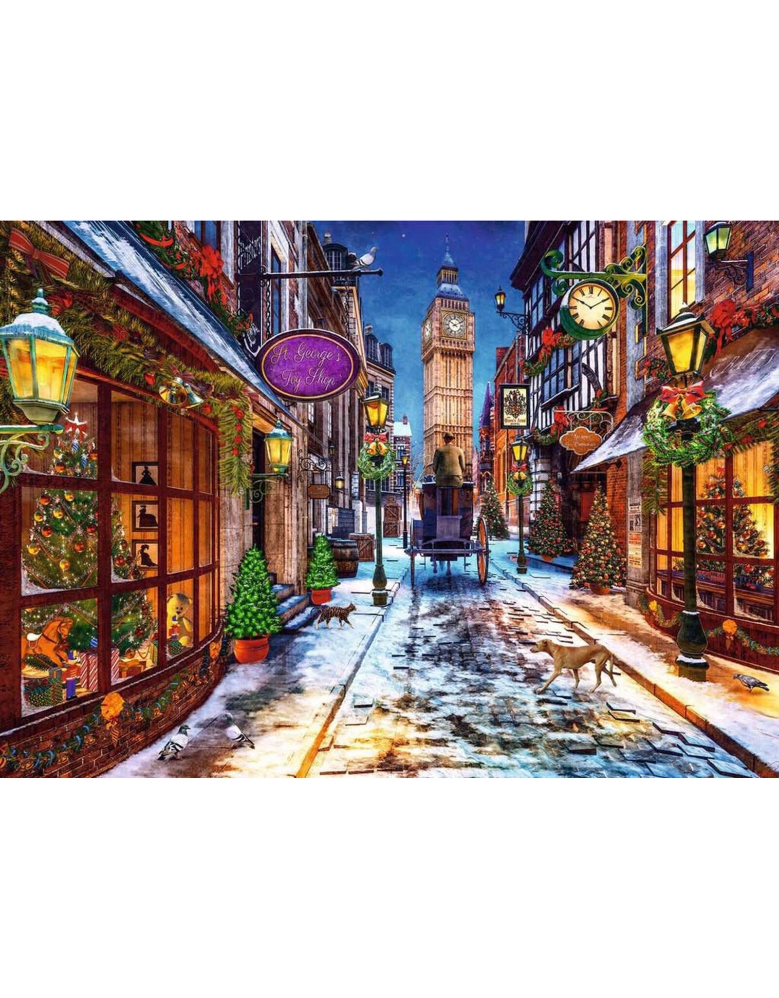 Ravensburger Christmastime 1000 stukjes puzzel