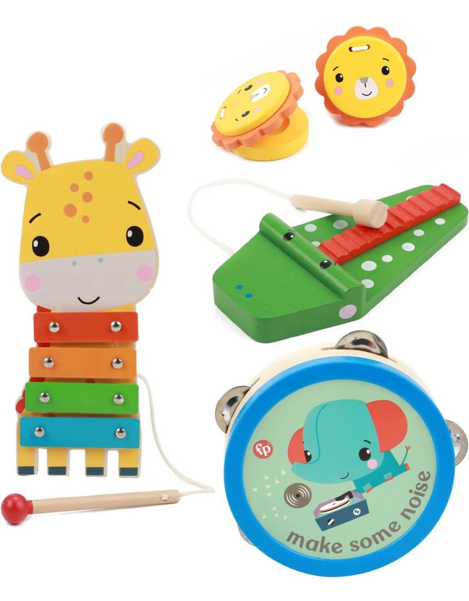 Fisher-Price Houten Muziekinstrumenten Set