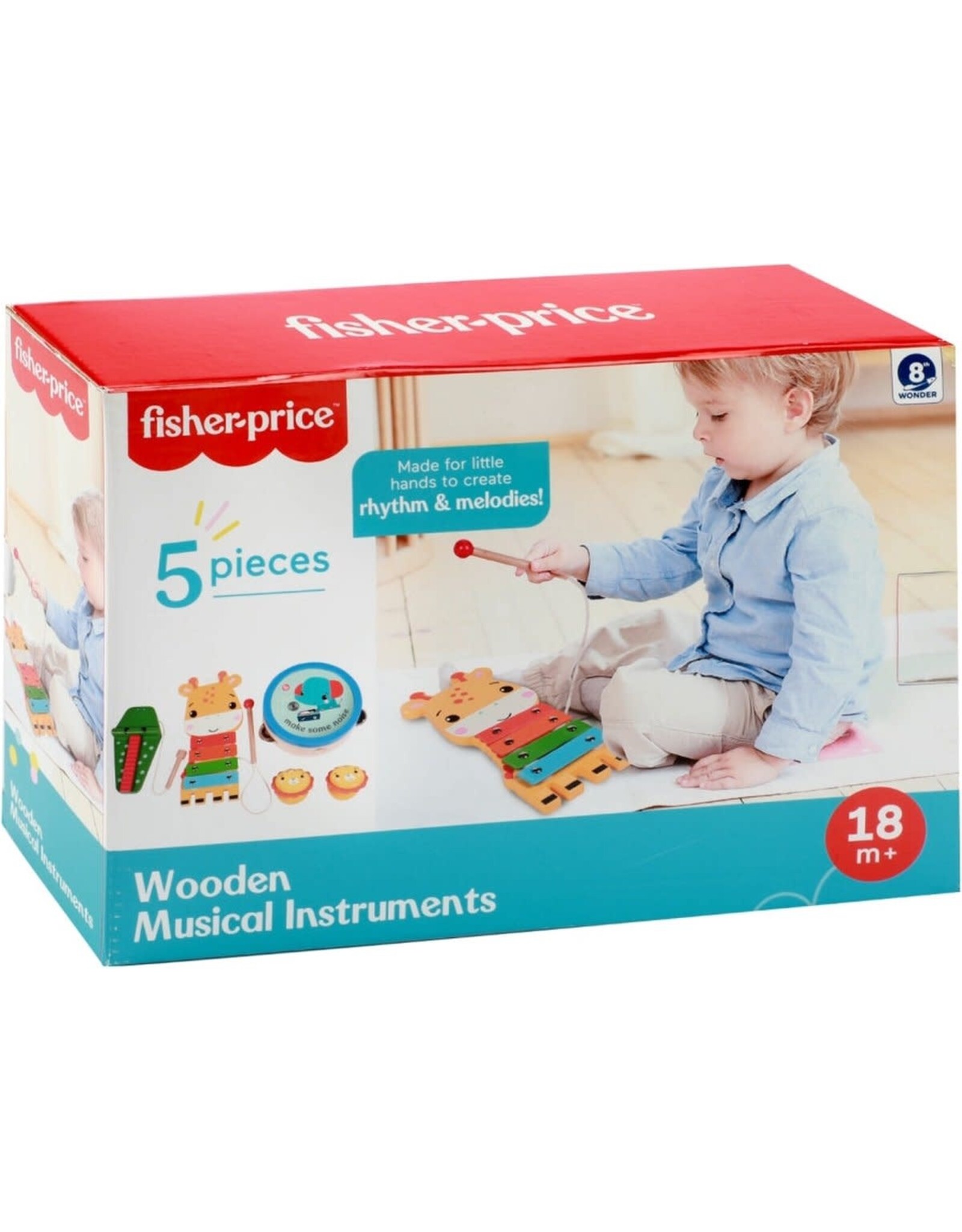 Fisher-Price Houten Muziekinstrumenten Set