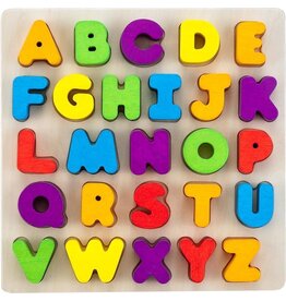Dikke Stukken Alfabet Puzzel
