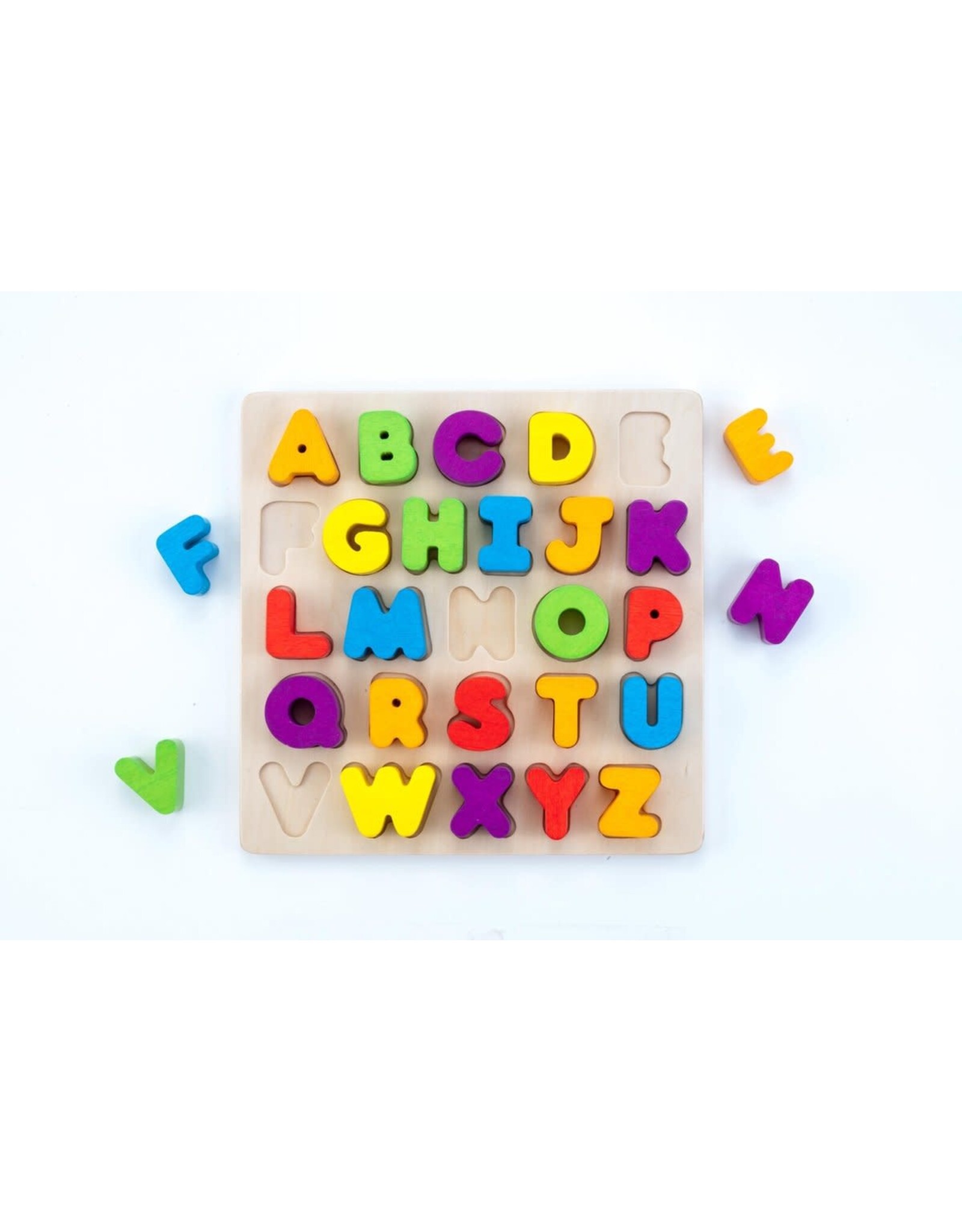 Dikke Stukken Alfabet Puzzel