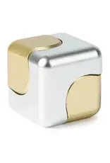 Click Bopster Cube Spinner Silver & Gold