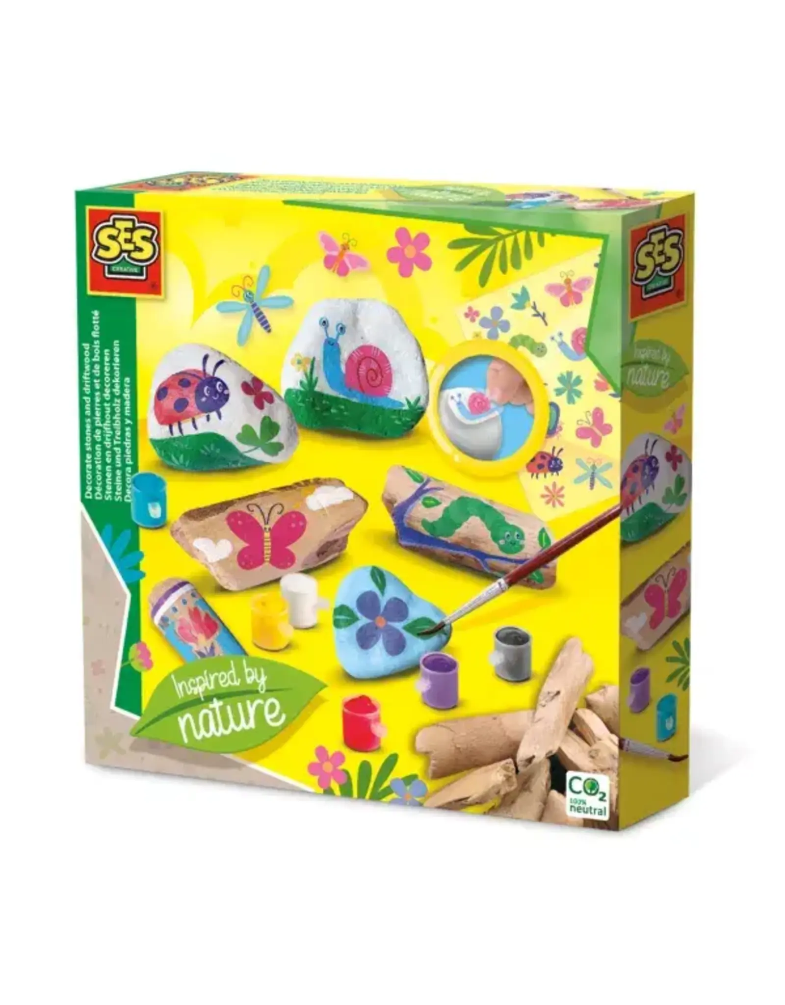 SES Stenen en Drijfhout Versieren