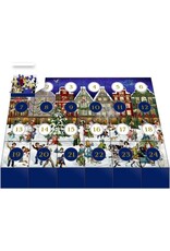 Puzzle Adventskalender - Winterabend in der Stadt