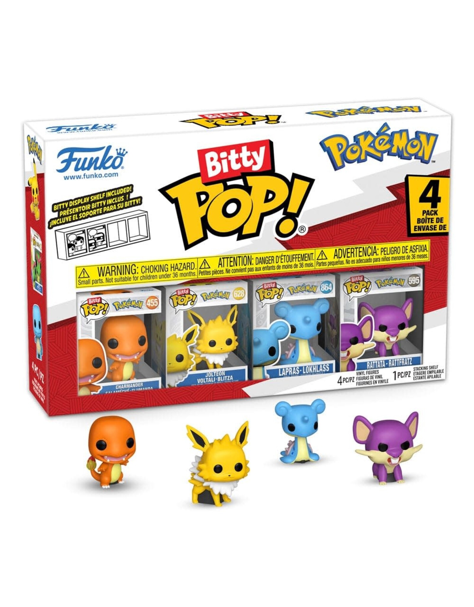 Funko Funko Bitty Pop! Games - Pokemon 4-pack “Series 2”