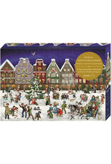 Puzzle Adventskalender - Winterabend in der Stadt