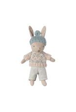 Maileg Winter Rabbit Micro - Sand Mint