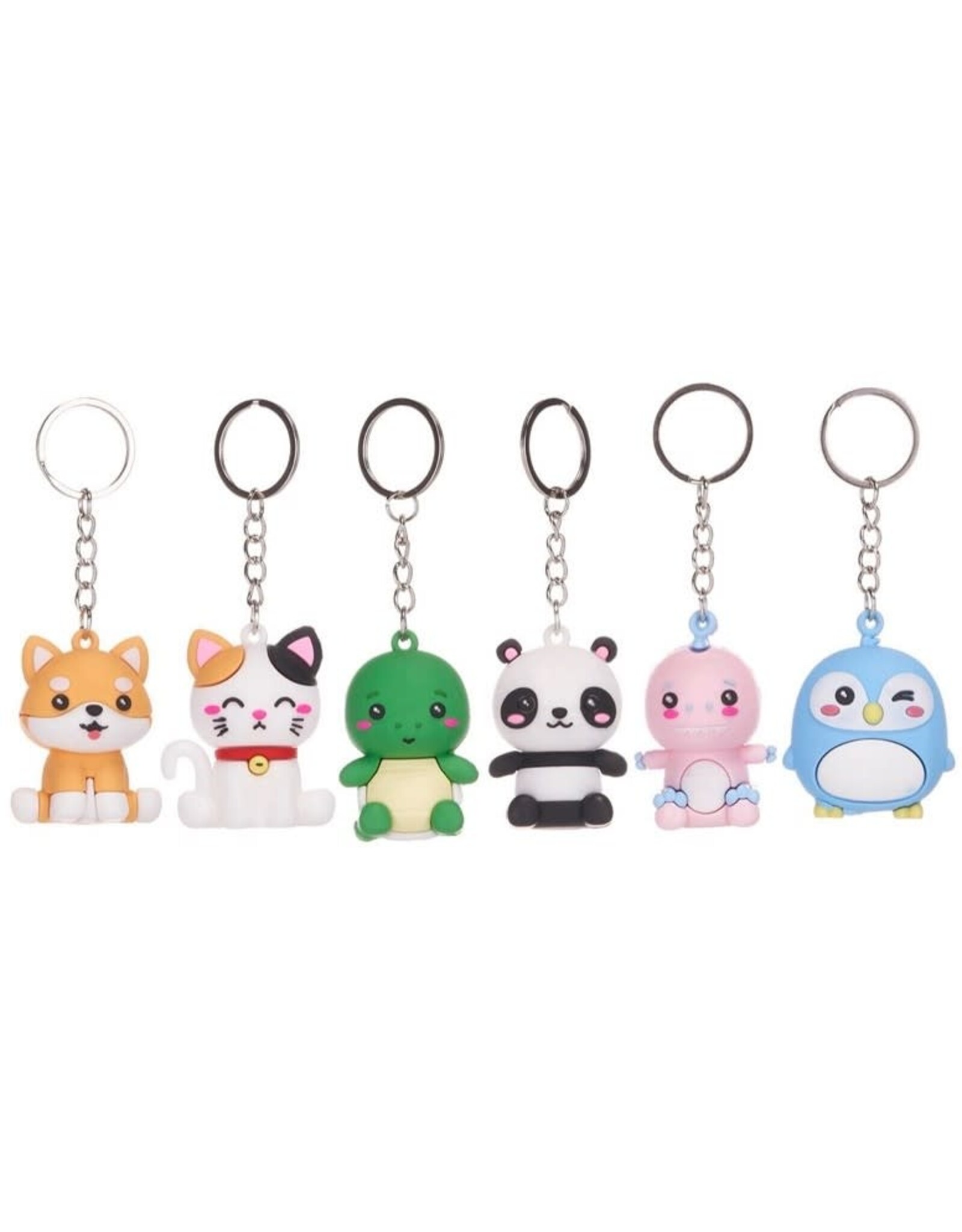 3D Kawaii Kuties Sleutelhanger