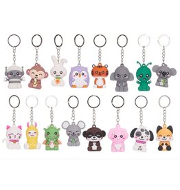 3D Kawaii Kuties Sleutelhanger (16 ass.)
