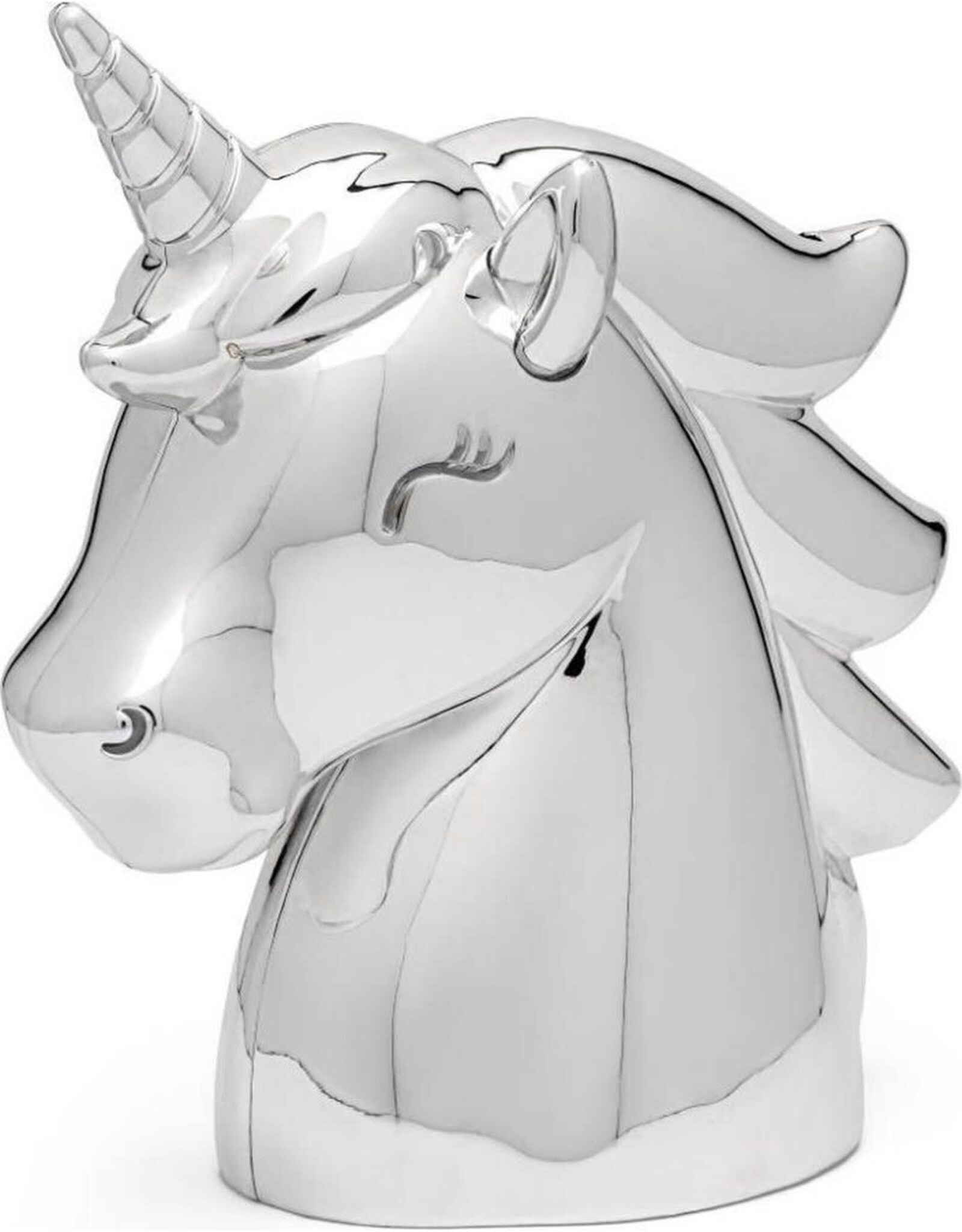 Zilverstad Verzilverde Spaarpot Unicorn