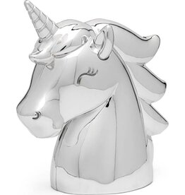 Zilverstad Verzilverde Spaarpot Unicorn