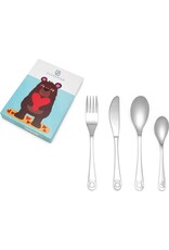 Zilverstad Kinderbestek "Beer”