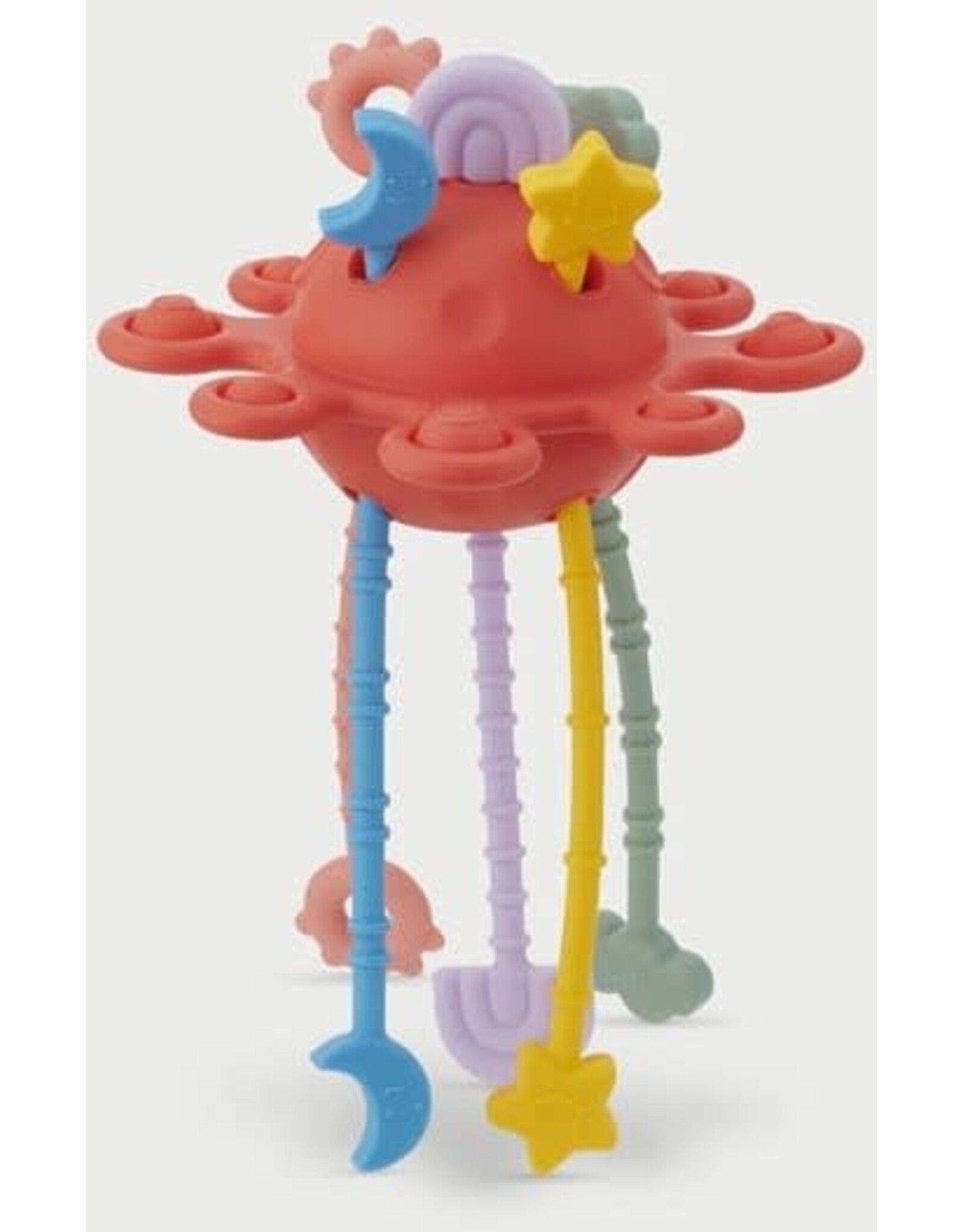 Tickit SiliSoft Pull Toy - Regenboog