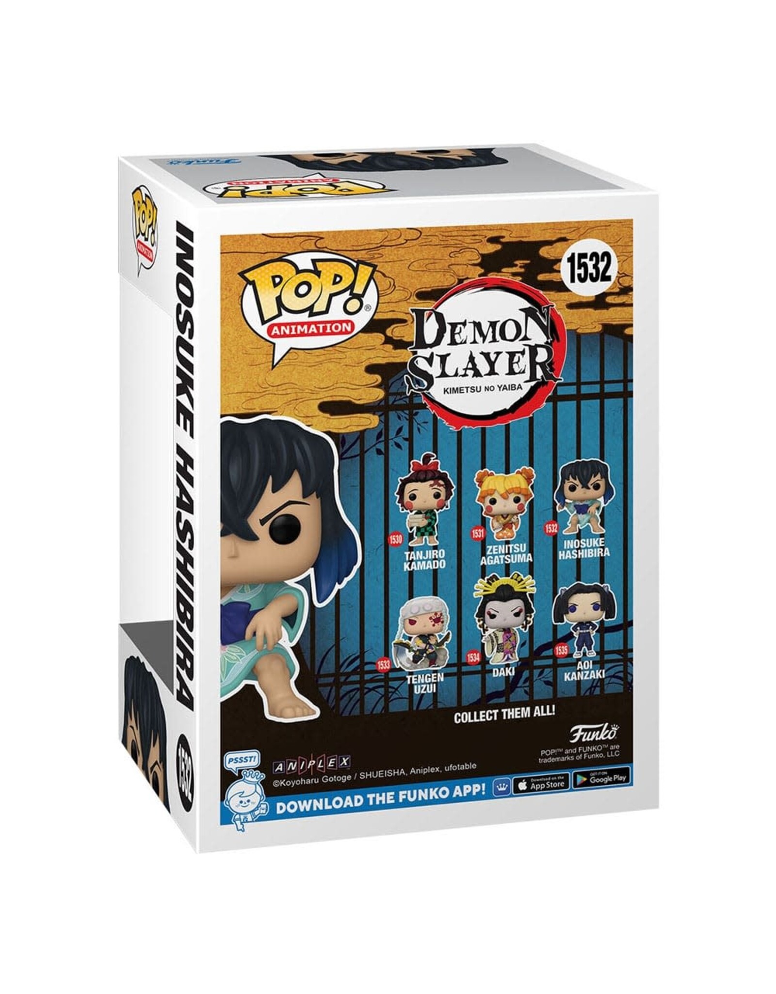 Funko Funko Pop! Animation nr1532 Inosuke Hashibira