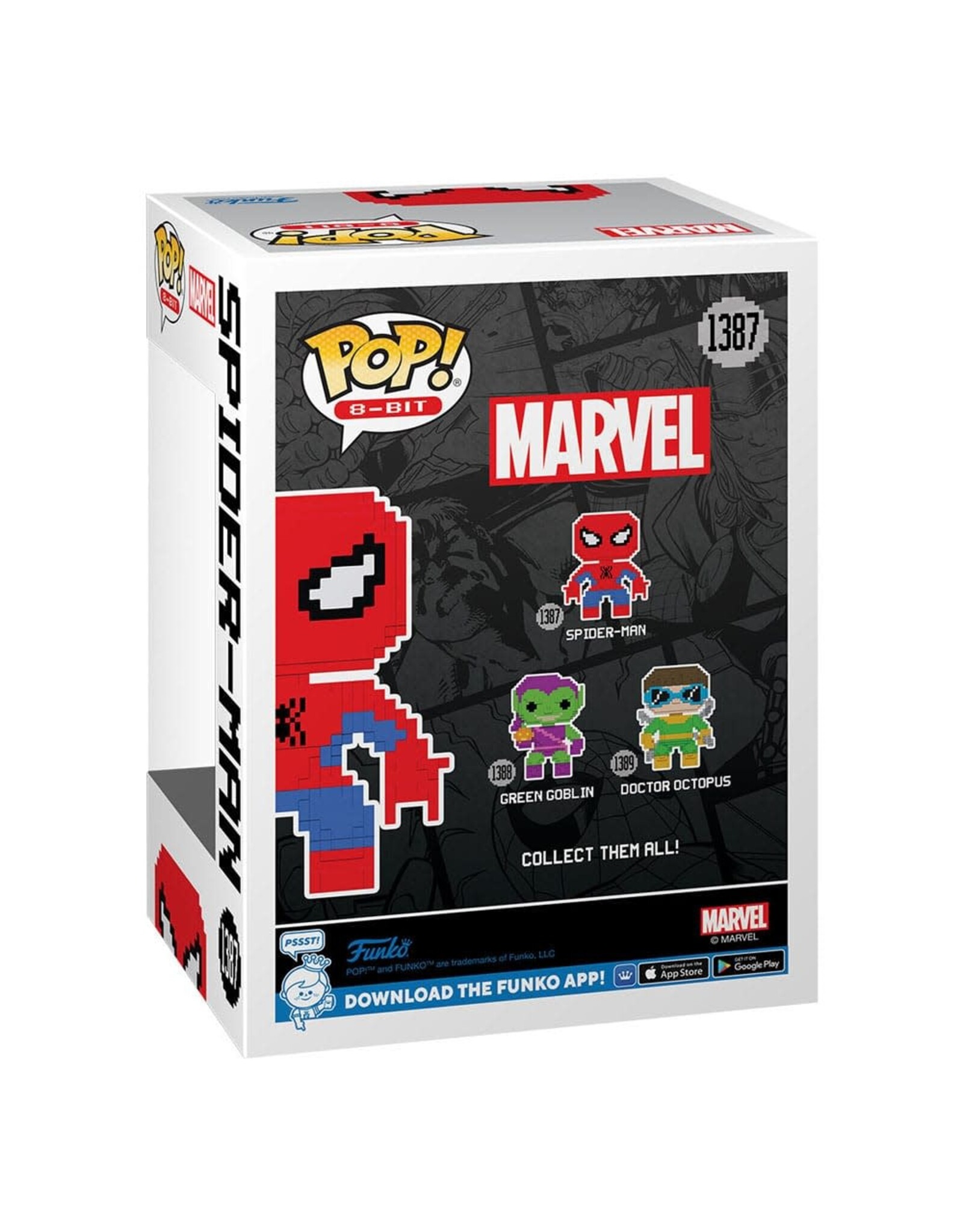 Funko Funko Pop! Spiderman nr1387 8-Bit