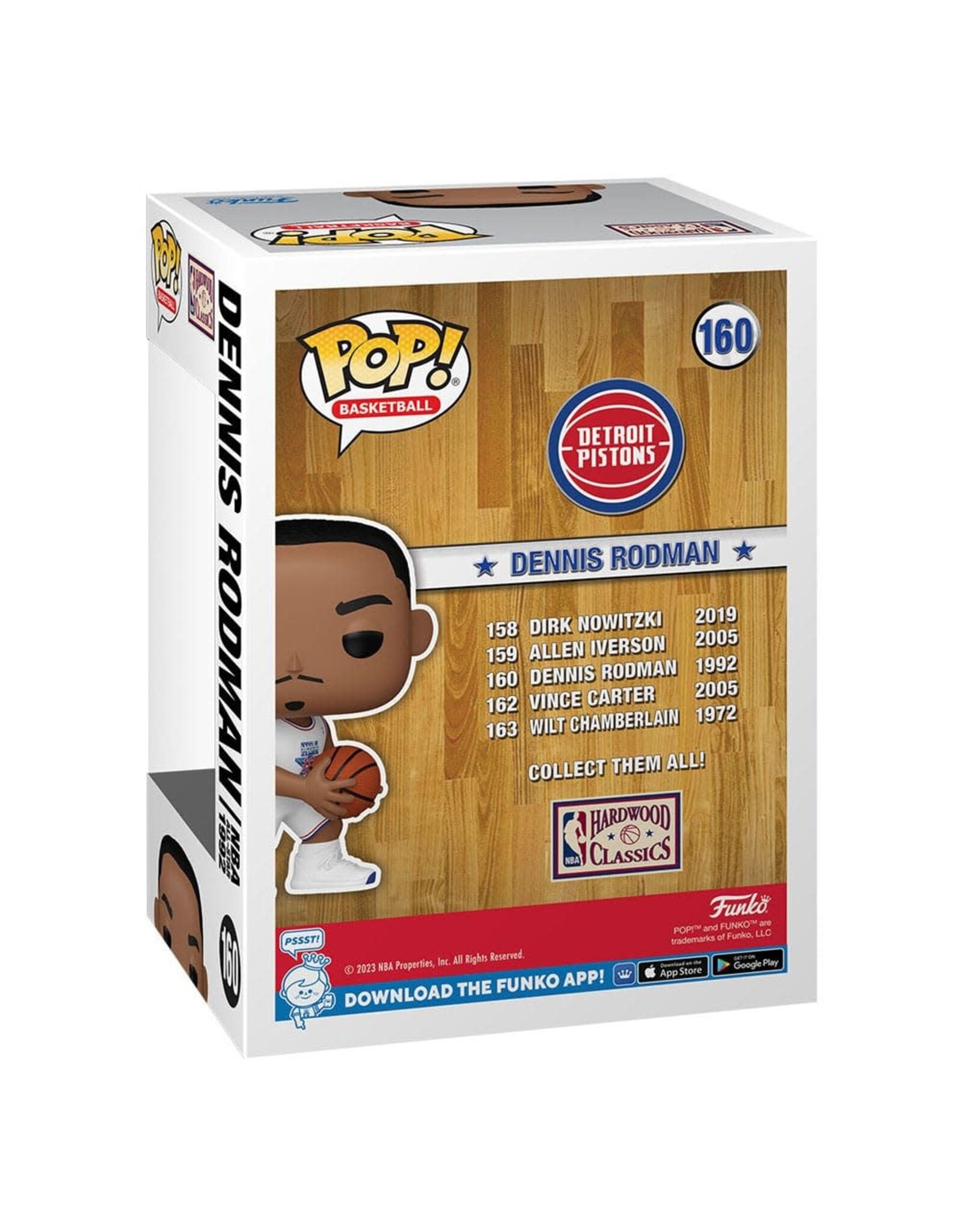 Funko Funko Pop! Basketball nr160 NBA Dennis Rodman