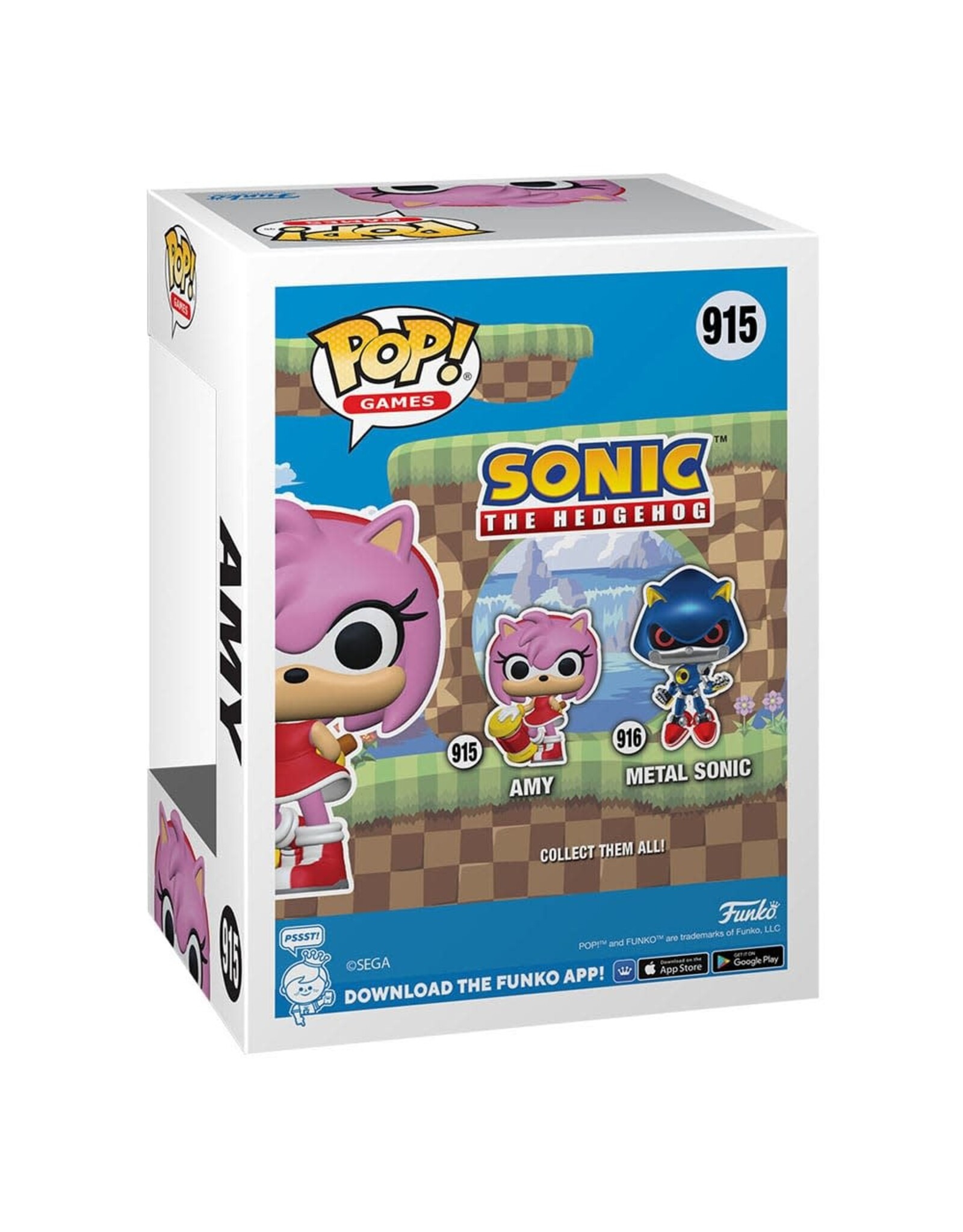Funko Funko Pop! Games nr915 Sonic - Amy
