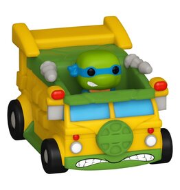 Funko Bitty Pop! Teenage Mutant Ninja Turtles  - Leonardo and Turtle Van