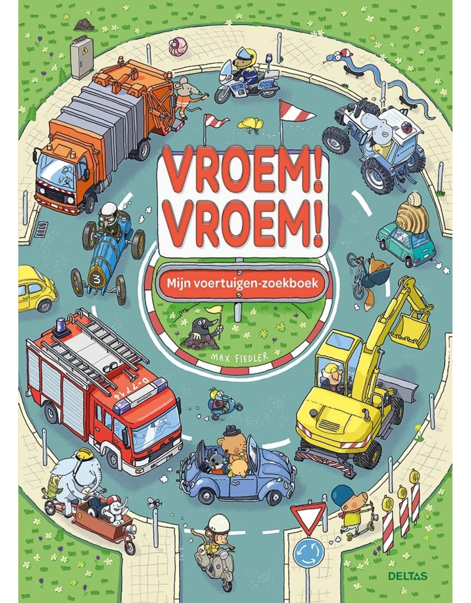 Deltas “Vroem Vroem” Mijn voertuigen-zoekboek