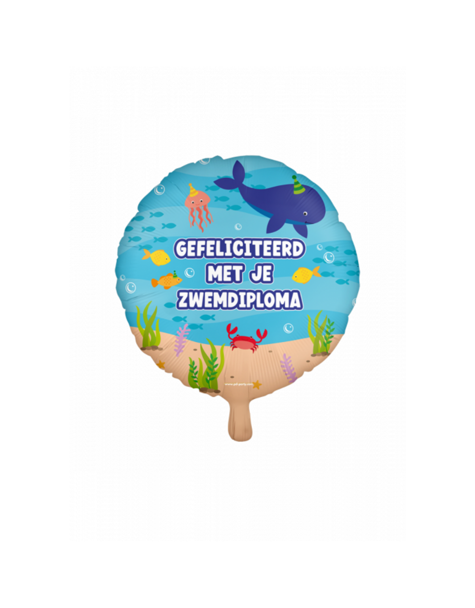 pd party Foil Balloon Zwemdiploma