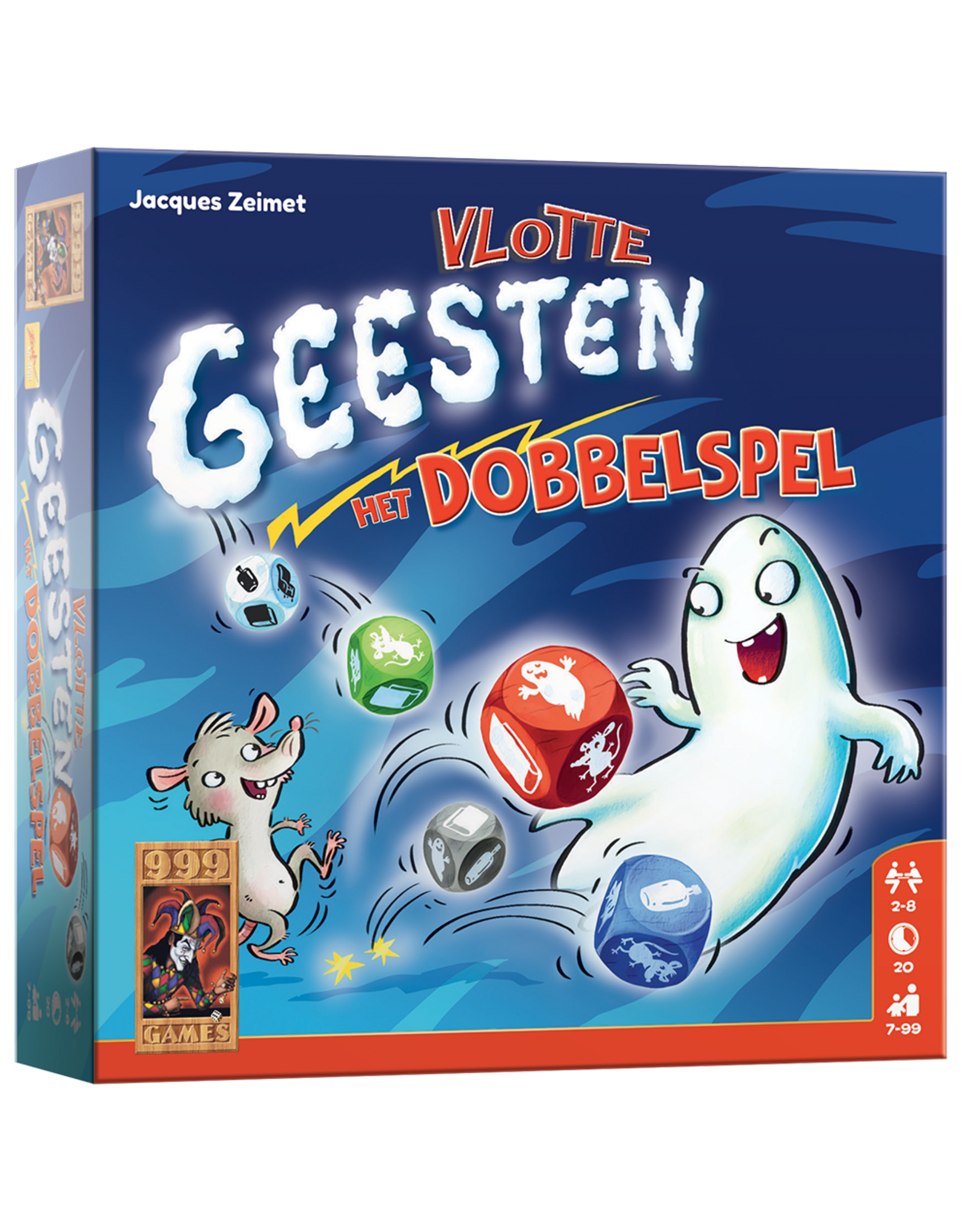 999 Games Vlotte Geesten Het Dobbelspel