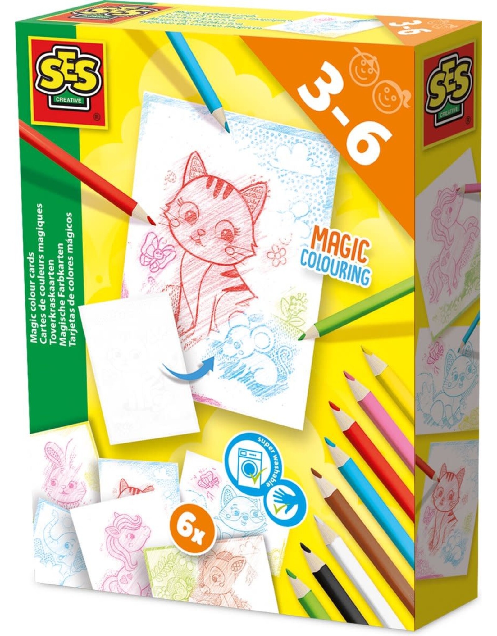 SES SES Toverkraskaarten