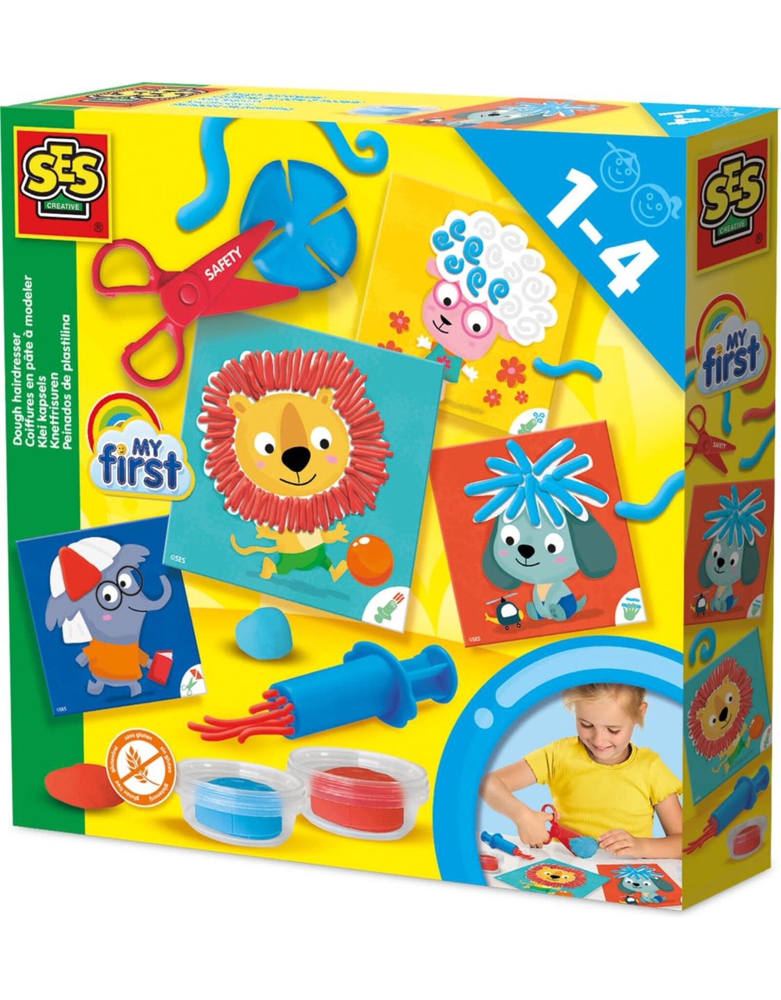 SES My First Dough Kapsels op dierenkaarten
