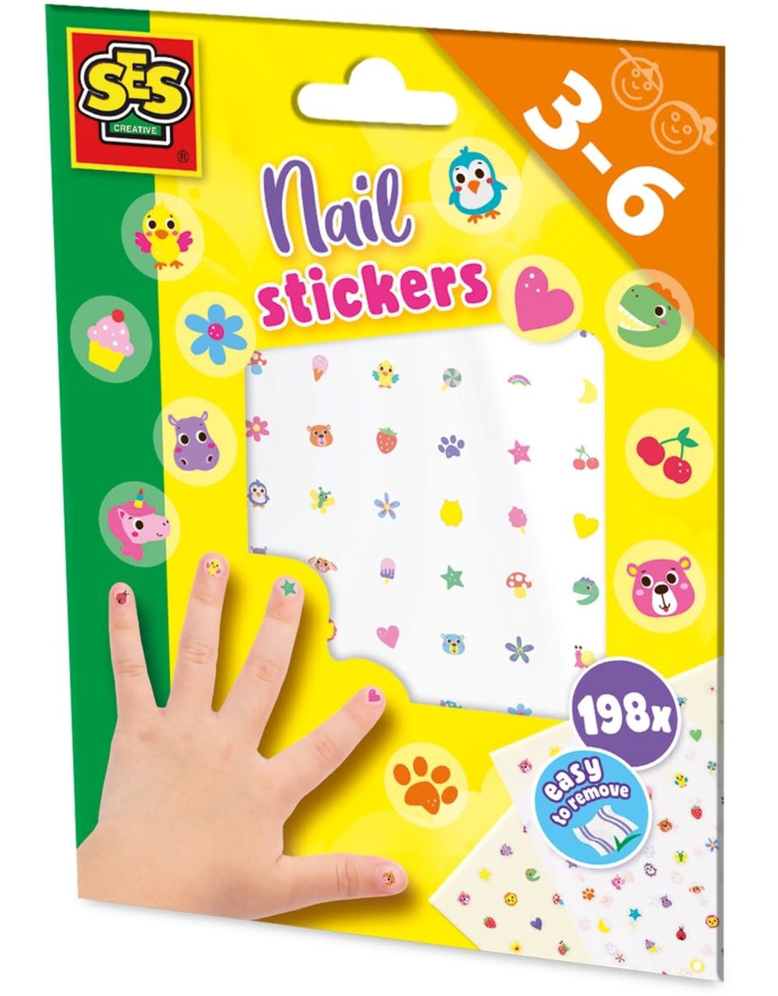 SES SES Nagelstickers
