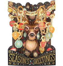 3D Swing Christmas Card "Season’s Greetings"