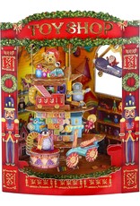 3D Swing Christmas Card "Toy Shop"