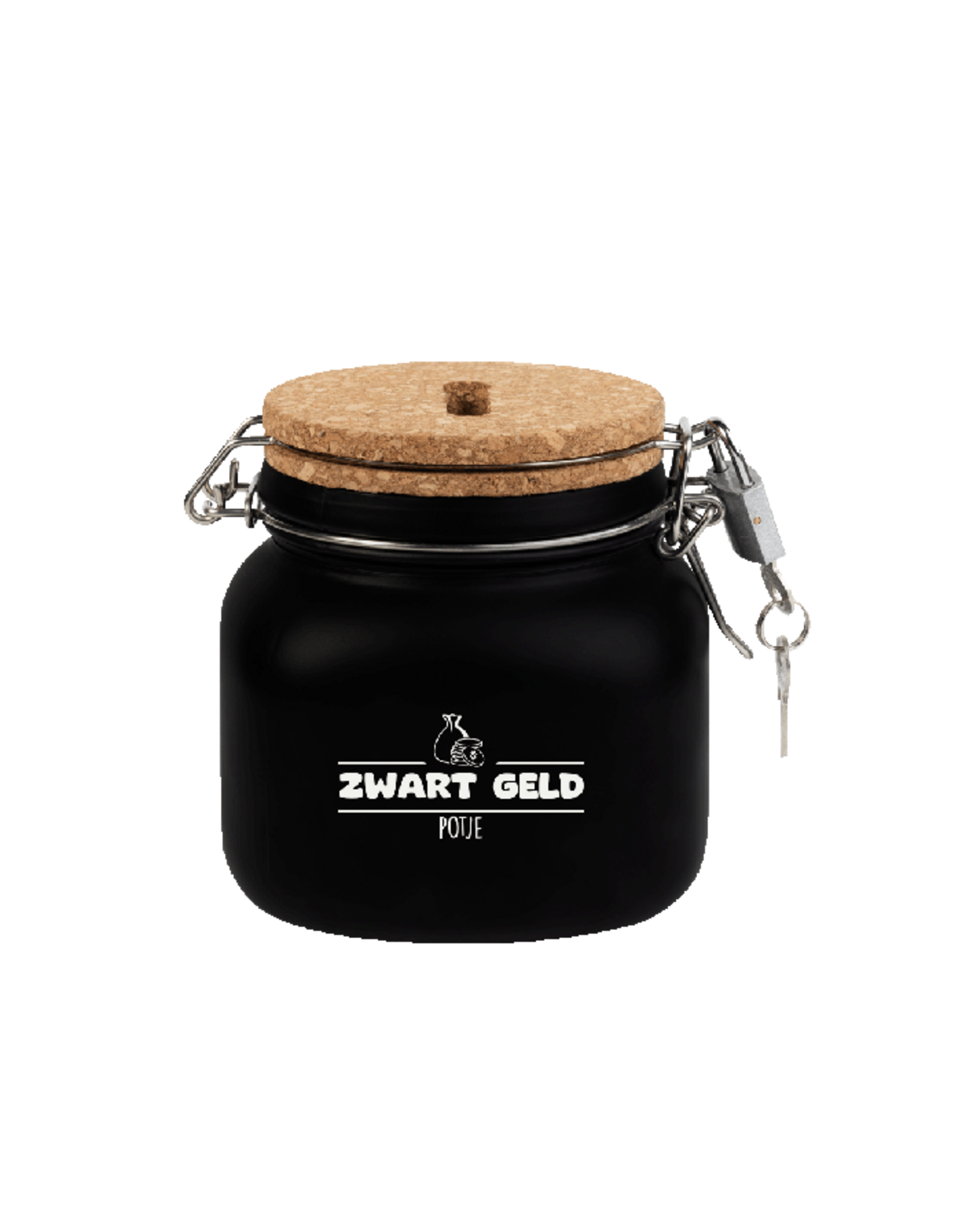 pd party Luxe Spaarpot - Zwart Geld