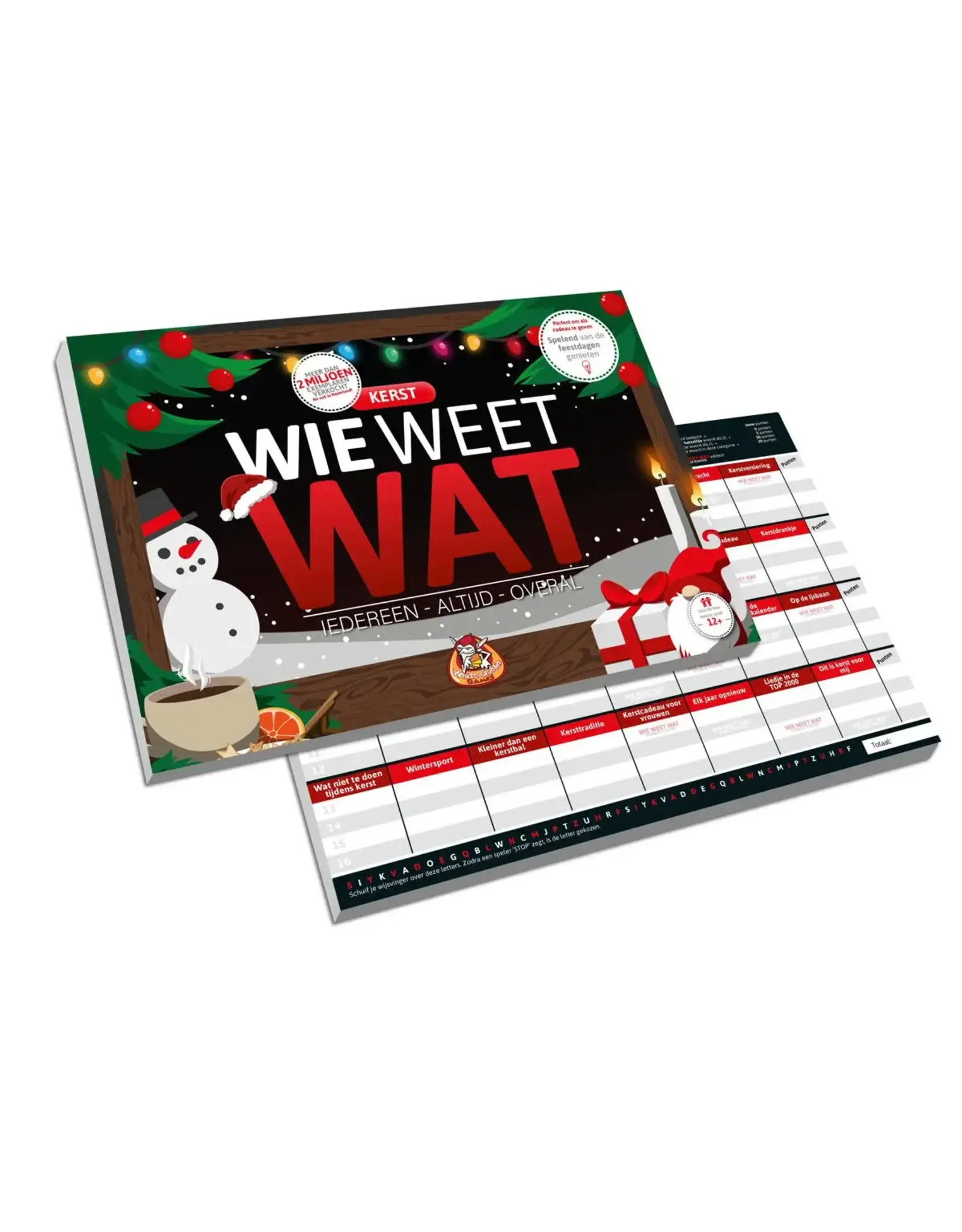 White Goblin Games Wie Weet Wat - Kerst