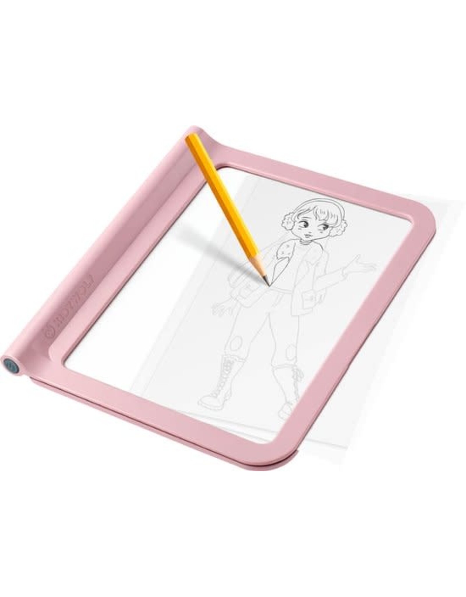 KidyWolf KIDYDRAW-PRO mobiele en lichtgevende tablet Roze