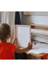 KidyWolf KIDYDRAW-PRO mobiele en lichtgevende tablet Roze