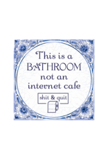 pd party Tegel Delfts blauw - Bathroom