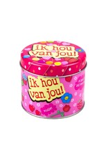 pd party Snoepblikje - Ik hou van jou