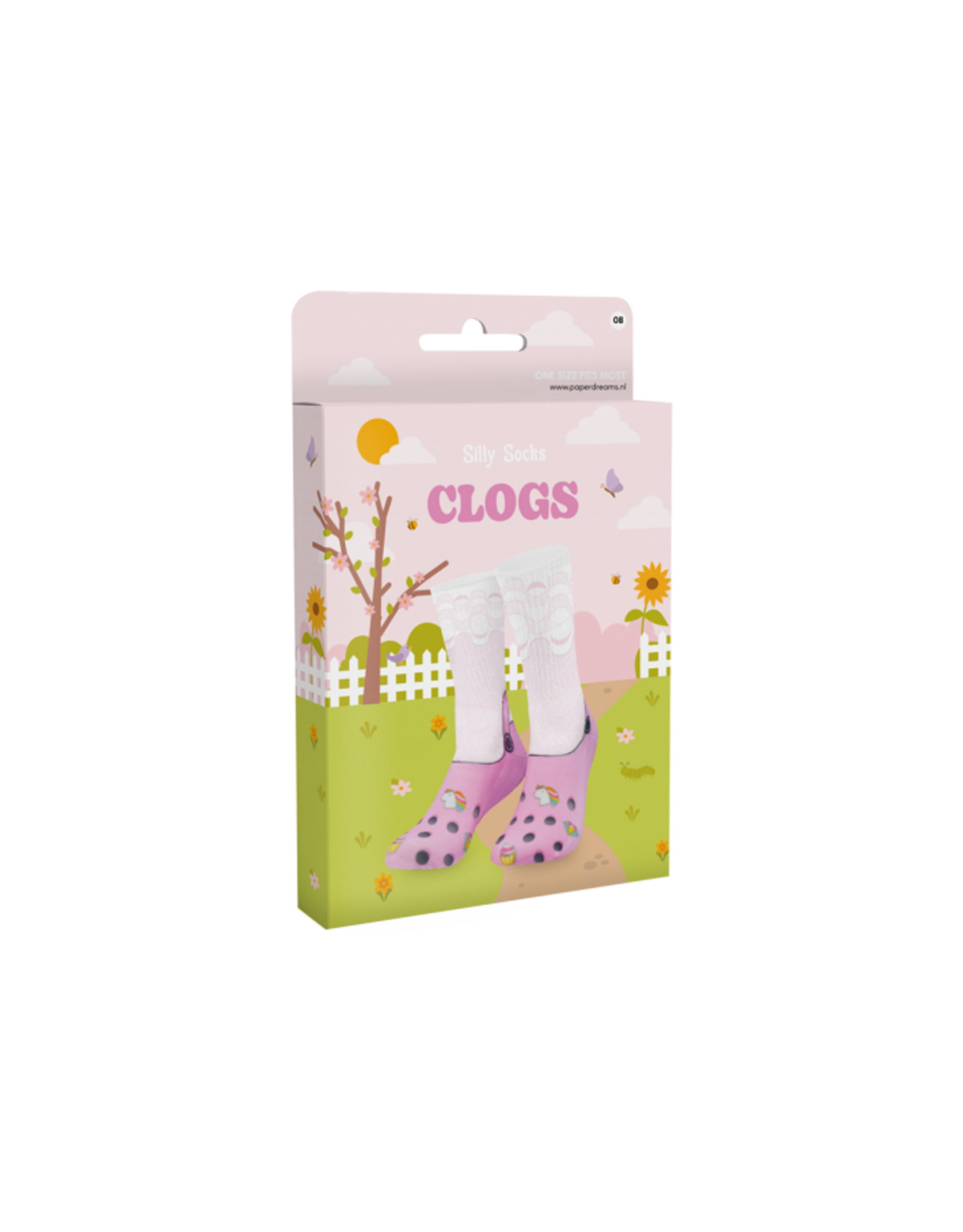 pd party Silly Socks - Clogs