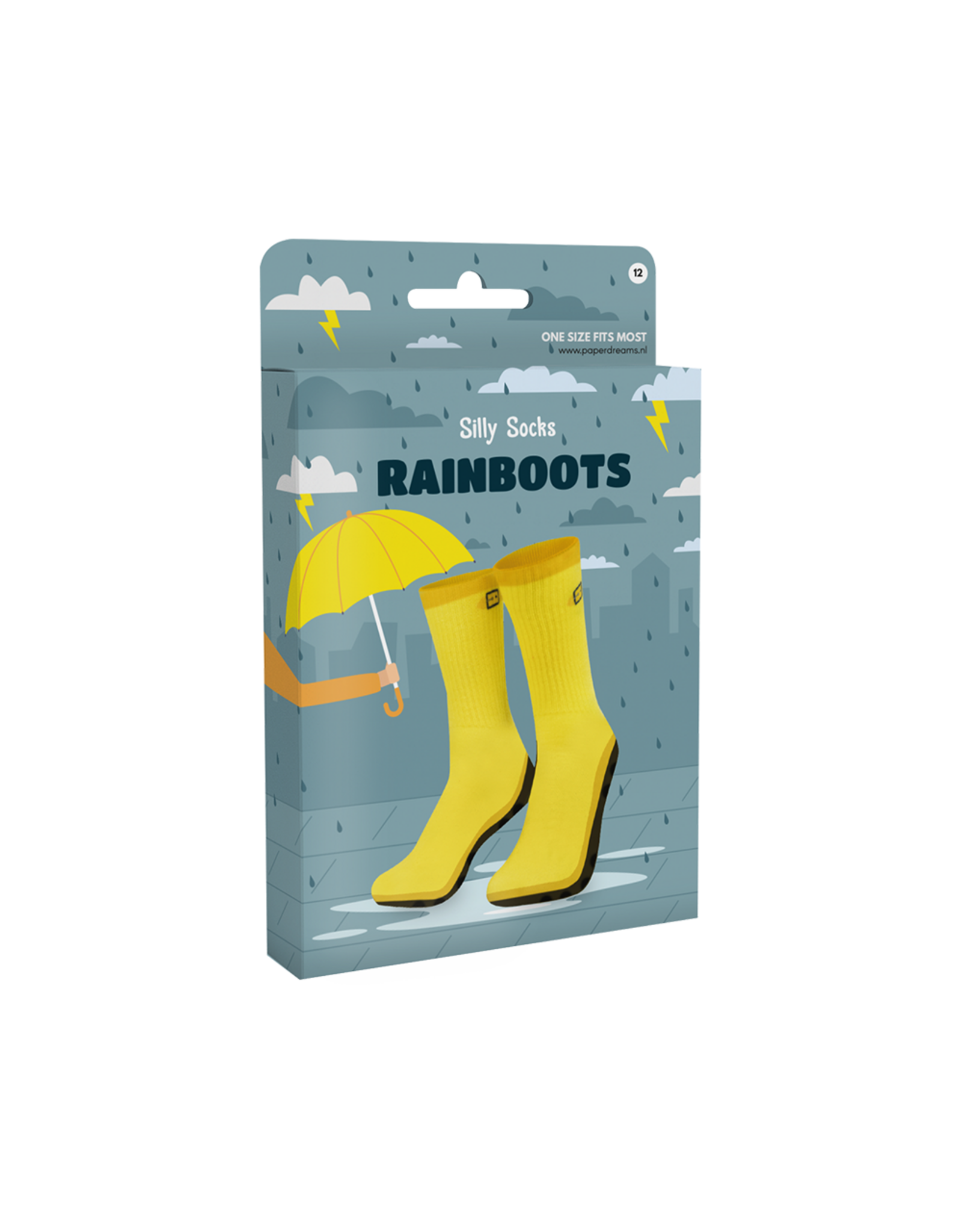 pd party Silly Socks - Rainboots