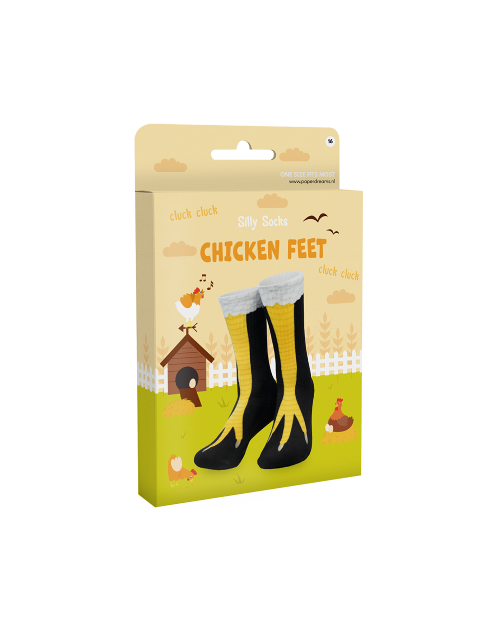 pd party Silly Socks - Chicken Feet