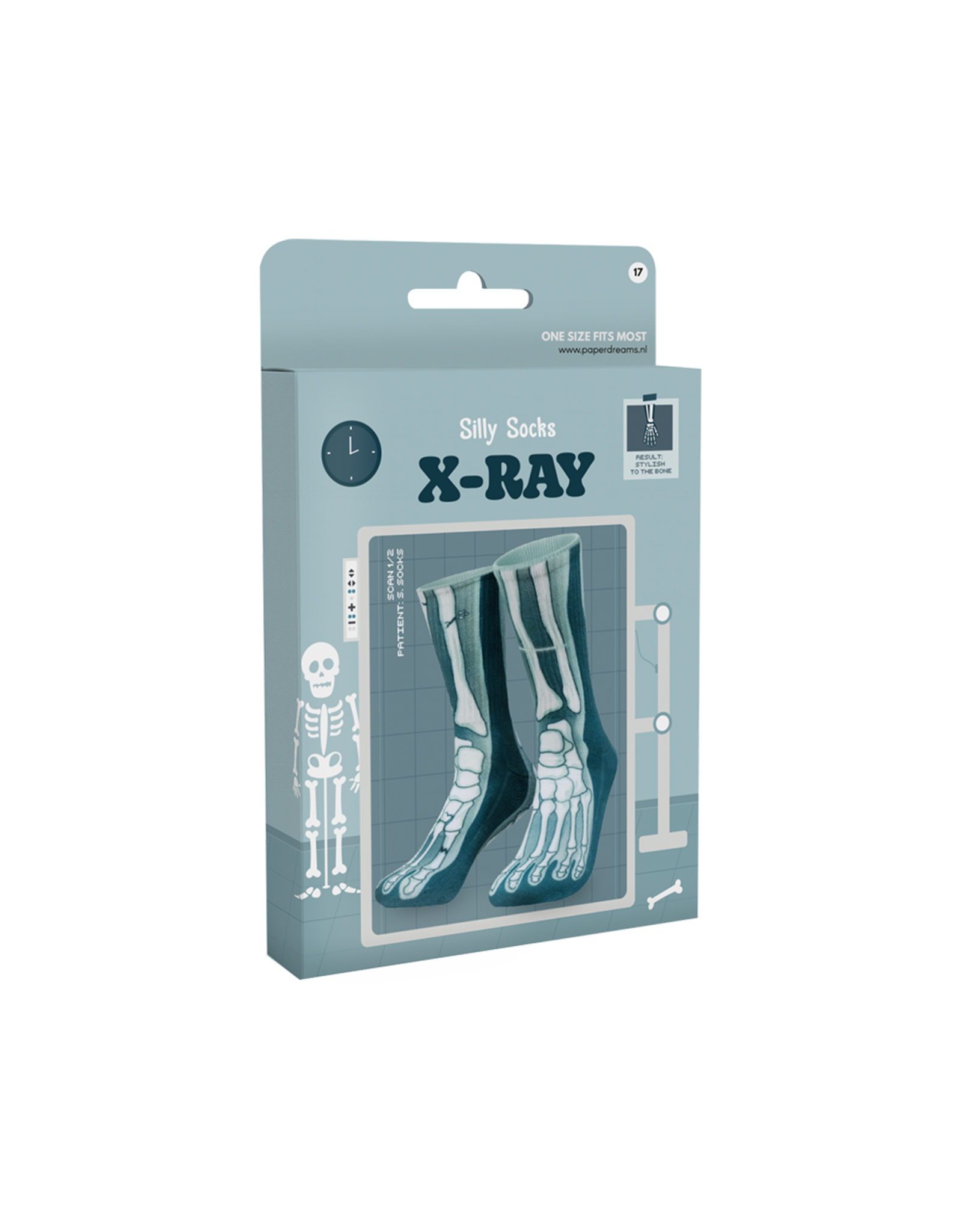 pd party Silly Socks - X-Ray