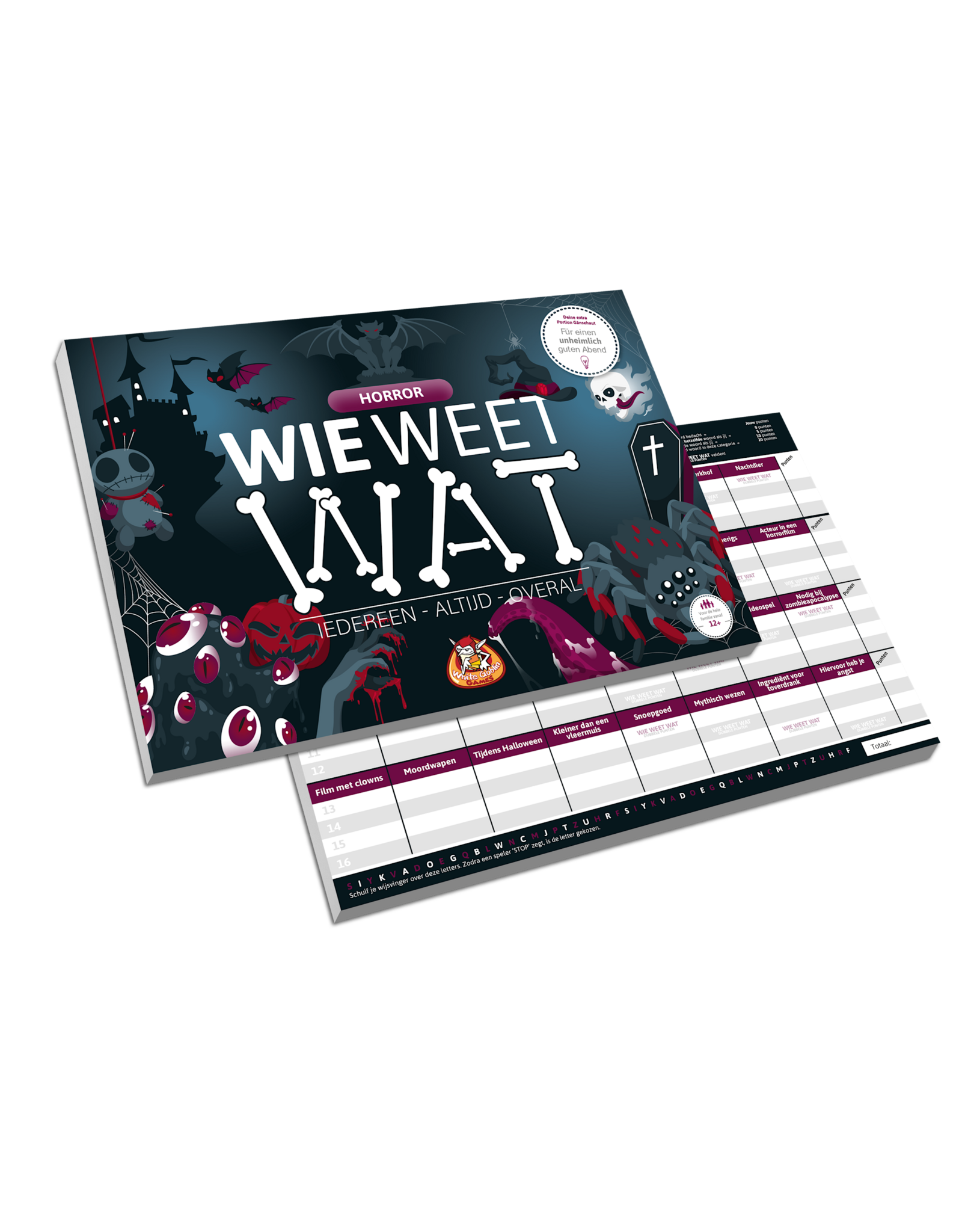 White Goblin Games Wie Weet Wat - Horror