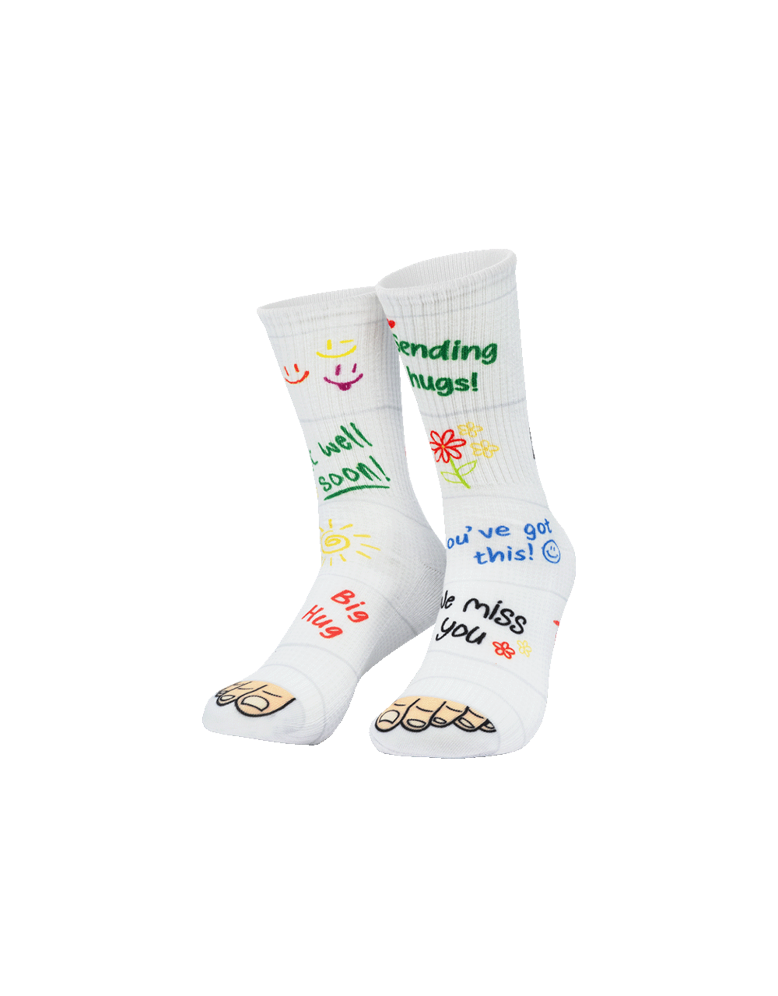 pd party Silly Socks - Broken Leg