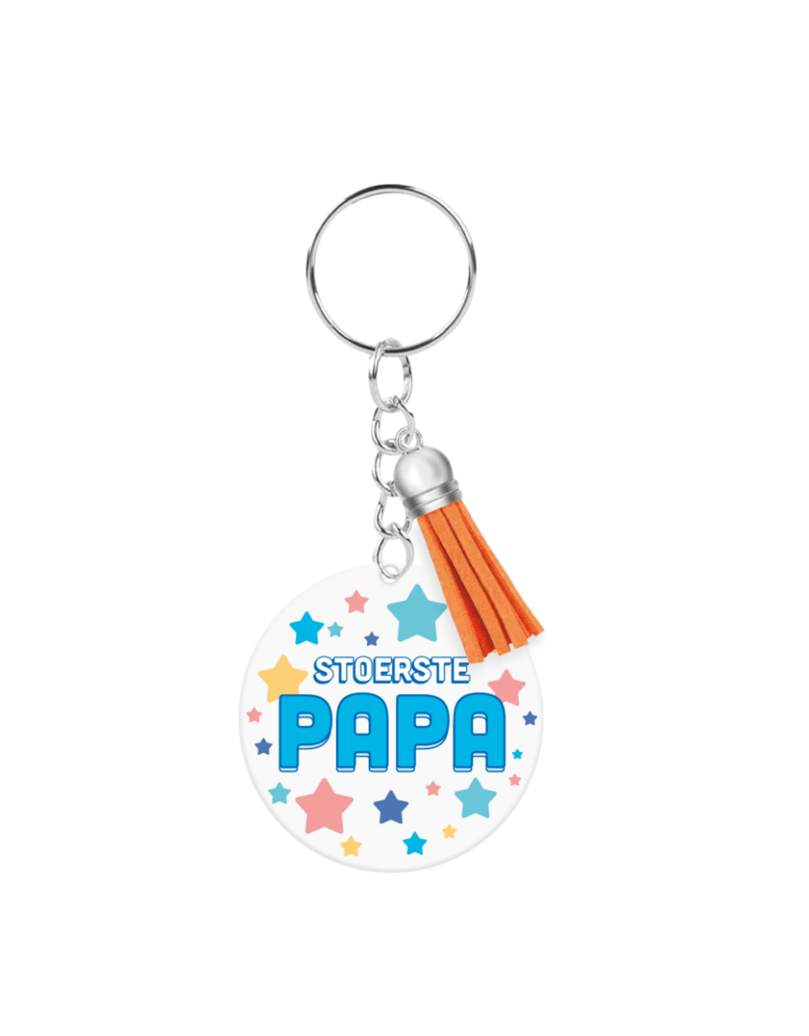 pd party Sleutelhanger - Papa Is De Stoerste